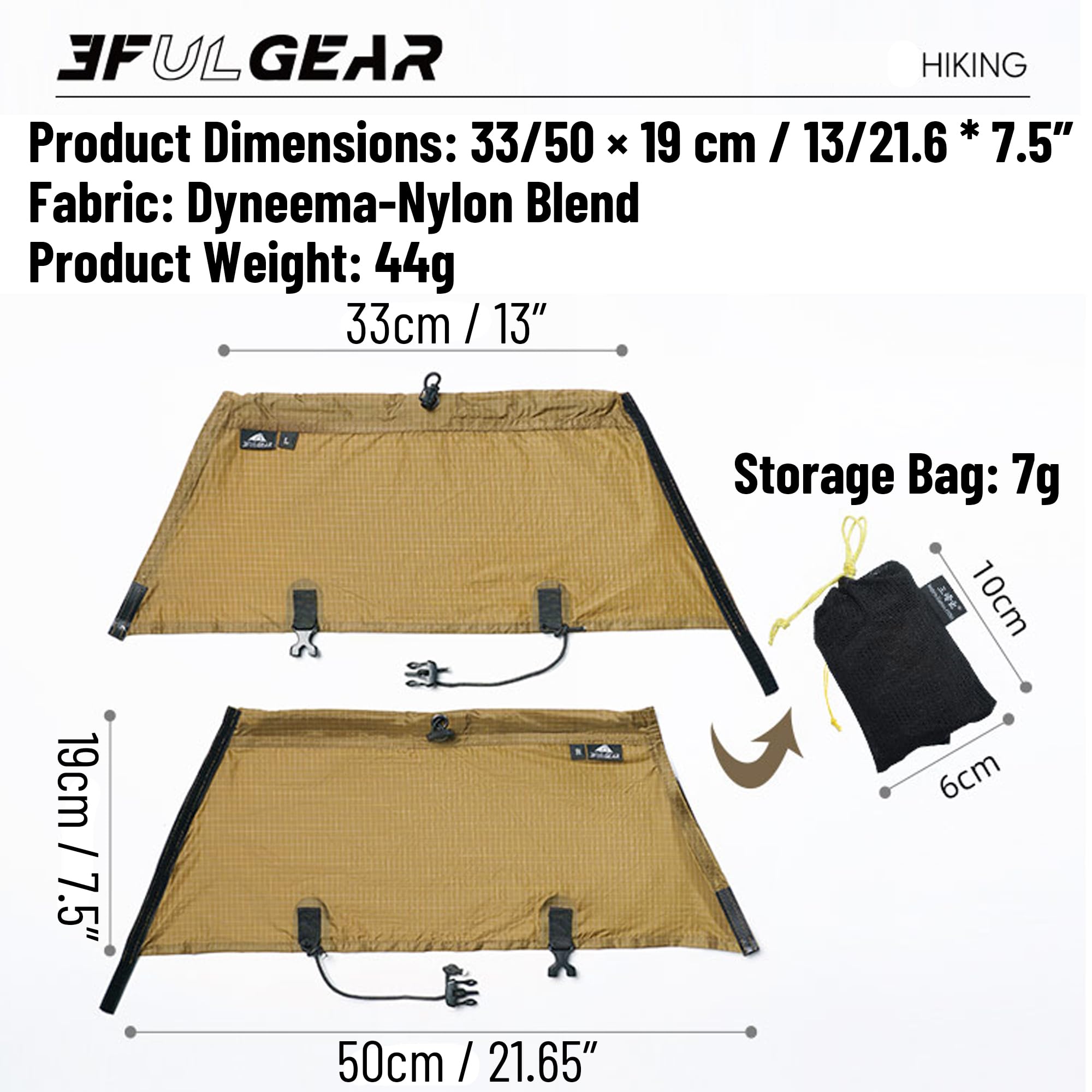 Amazon.com: 3F UL GEAR Ultralight Shoe Gaiters, Waterproof Leg